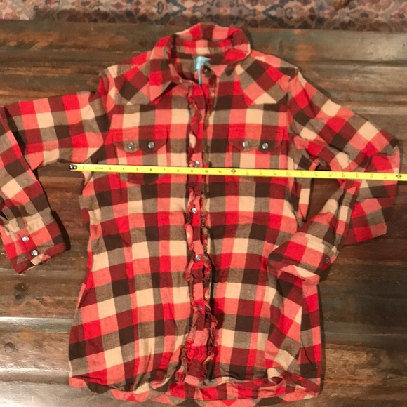 Tasha Polizzi flannel long sleeve - Picture 1 of 5